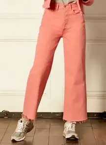 Boyish The Charley Wide Leg In Pretty In Pink‎ Size 26