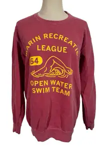 SeaVees Marin Recreation League Open Swim Team Vintage Graphic Sweatshirt