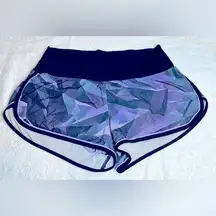 Lululemon Athletica Purple and Black Athletic women Shorts Dynamic Design