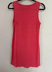 Alternative Earth T-Shirt Dress Color Red/Pink Size Small