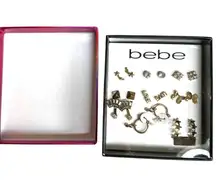Bebe Gold Tone Earring Set with Original Box - Multiple Designs