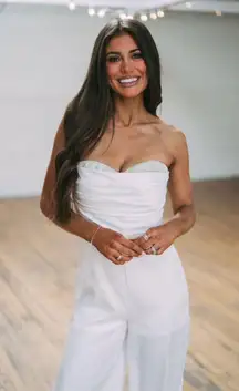 These Three Boutique White Romper