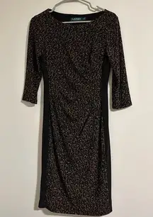 Lauren Ralph Lauren animal print cheetah pencil dress