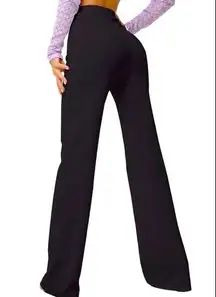 Blugirl by Blumarine y2k trousers with sequin belt size 6 boho designer luxury