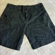 Sanctuary Dark Blue Cargo Shorts Size 28