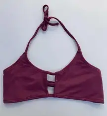 Midori Size Small Bikini Sangria Mau Loa Strappy halter tie Bikini Top‎ …