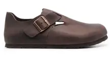 Birkenstock London Habana Brown Oiled Leather Clog Shoe EU 41