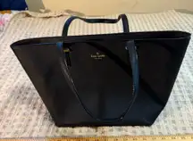 Kate Spade Leather Large Tote Black