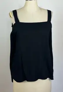 All Saints Elvi Top in Black