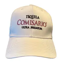 Adjustable White Tequila‎ Comisario Ultra Premium Vintage Women's SnapBack