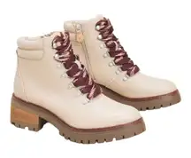 gentle‎ souls Kenneth Cole Brooklyn 2.1 Combat Boots 8 Cream