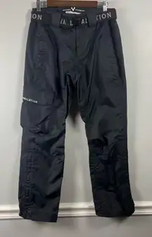 VALLATION OUTERWEAR DARK RAIN WATERPROOF PANTS women’s size small