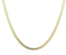 Petit Moments Cher Chain Necklace Gold Womens Size OS