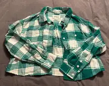 Outfitters Cropped Flannel