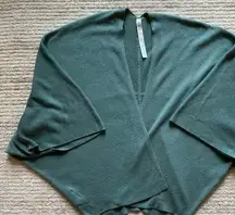 Lululemon Cashlu Knit Textured Wrap Tidewater Teal