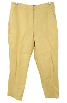 Banana Republic Womens Career Casual Beachy Hayden Linen Blend Pants Size‎ 12