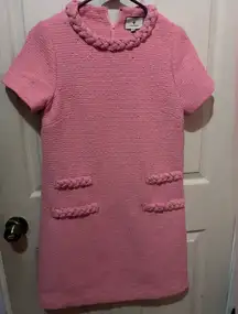 TUCKERNUCK light Pink Tweed Jackie Tweed Dress