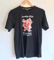 3/$15- Olympic London tee shirt‎ top collection Short Sleeve Black Womens Size S