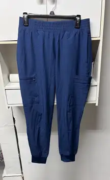 Med Couture Scrub Blue Navy Jogger Pants