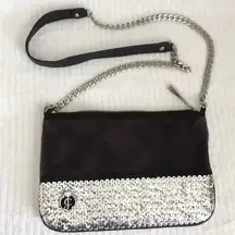 Juicy Couture Velour Sequin Crossbody Bag