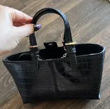 ZARA Croc Purse