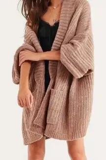Urban Outfitters Jesse Oversized Cozy Cardigan