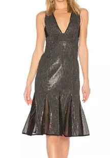 NBD Revolve X by  NWT Cheryl Temples Rainbow Bright Sequin Party Dress Size XS