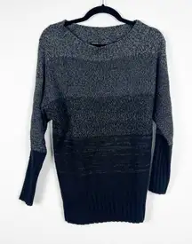 Guess Striped Boat‎ Neck Knit Sweater Sz S