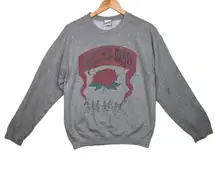 Grateful Dead Sweatshirt Womens Small Gray Crewneck Junk Food Tees Graphic Band