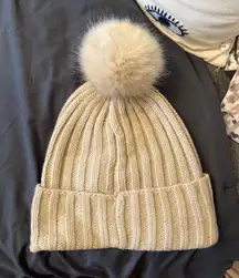 Fluffy Pom Pom Beanie