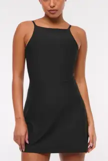 Abercrombie Black Workout Athletic Dress Size Small PETITE