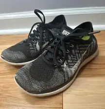 : Nike Free Flyknit 4.0 Black Sneakers