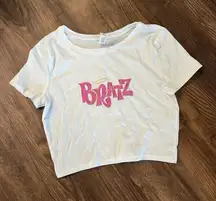 Bella Canvas Bratz white pink baby tee