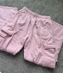 Pink Garage Cargo Sweatpants