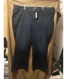 NWT Torrid Flare Vintage Stretch Mid Rise Jeans Lost In Space Size 28R