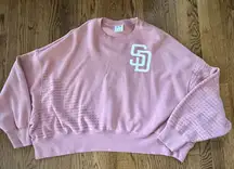 Nike Pink San Diego Padres Sweatshirt XL