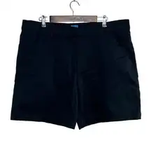 Jag Maddie Black Pull On Shorts Size 20