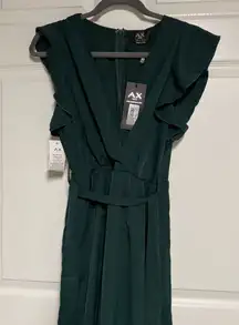 AX Paris Elegant Green Jumper