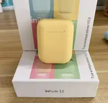 NWT Wireless Earphones Bluetooth 5.0 Stereo yellow