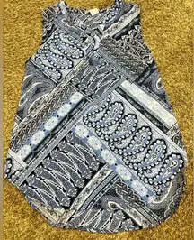 Bandana Pattern Women Blouse Size S