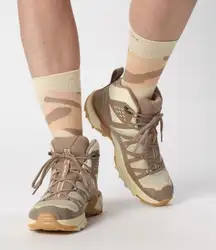 SALOMON X Ultra 360 Edge Mid‎ Boot In Shortbread Women's Size 10 NWT