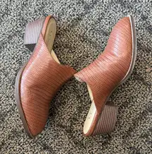 CL by Laundry Coop Lizard Embossed Mule