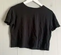 Old Navy Women's Short Sleeve Boxy Fit Cropped T-Shirt XS