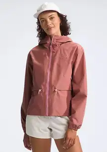 women's Daybreak Rain Jacket in light mahogany NF0A86NZNXQ