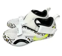 Nike  Superrep Cycle Shoes Leopard Print Women Size 7 Peloton Indoor Cycling