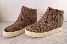 Wedge Heel Sneakers, Size 9 1/2