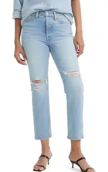 NWT Levi's Wedgie Straight Jeans Struck By Lightning 29x28 – 29