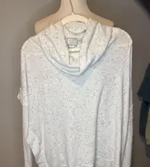 Anthropologie Postmark Lassen Cowl Neck Ruffle Long Sleeve Knit Sweater