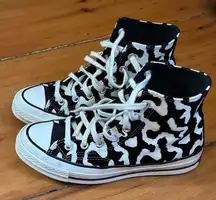 Converse Chuck Taylor 70 high top women’s 8/men’s 6 fun funky print