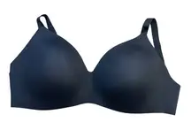 Knix WingWoman Contour Bra Women's Size 7++ FIts 36G or‎ 38G Wireless Black FLAW